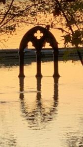 Finestra sul Po – Finestra parzialmente sommersa, dopo la piena