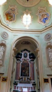 Oratorio della Santissima Annunziata – Dettaglio Presbiterio