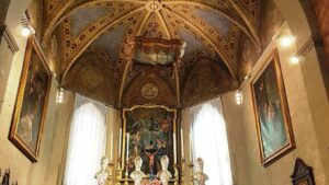Santuario della Madonna della Fontana – Dettaglio Presbiterio
