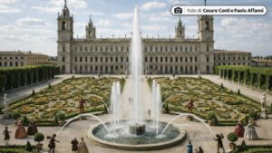 Reggia di Colorno – Foto del giardino (1720)