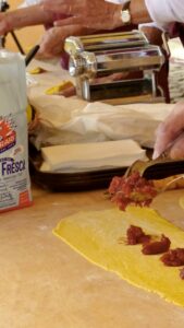 Il Tortel Dols – Preparazione del ripieno